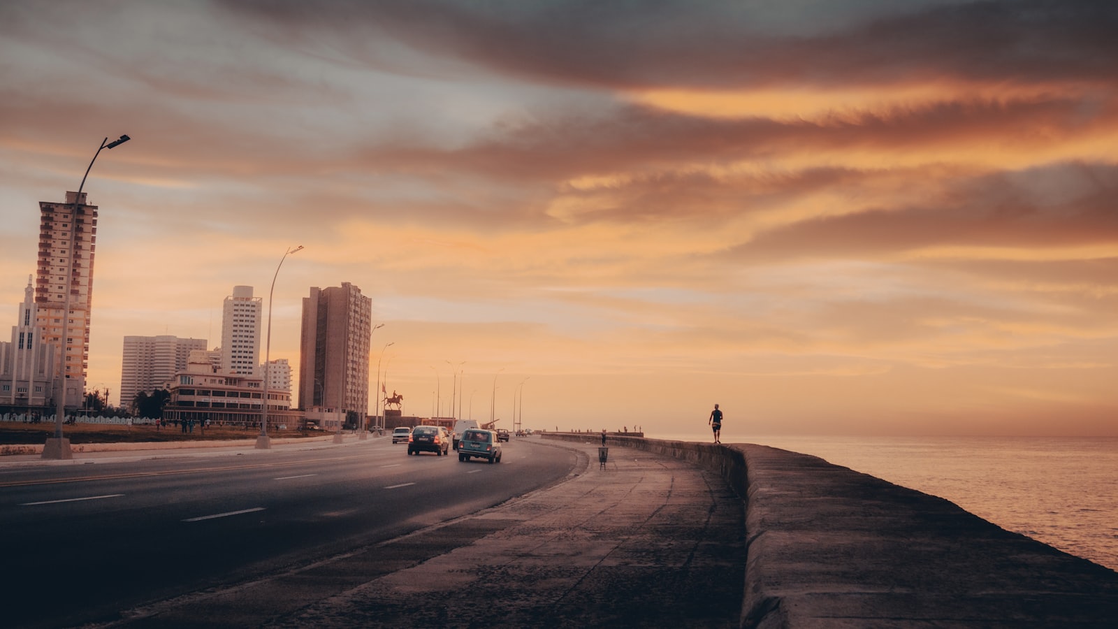 The Malecón seawall, Havana, Cuba